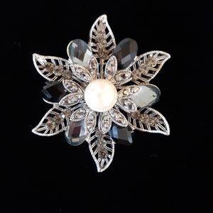 Vintage Premeir Designs Pearls Night Out Brooch